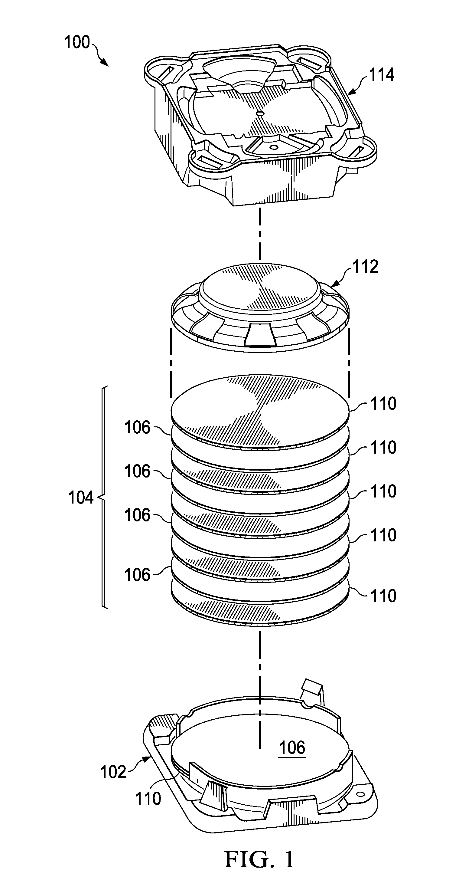 Packing insert for disc-shaped objects