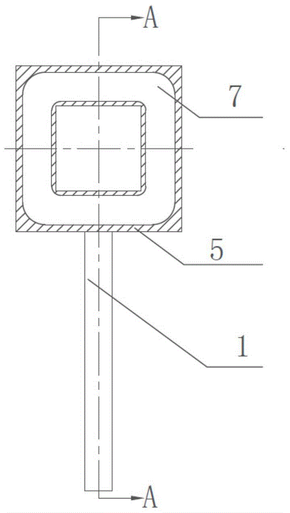 A packaging structure and packaging process in which welding, bonding and sealing are completed simultaneously