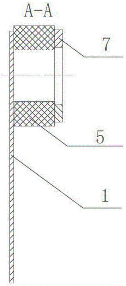 A packaging structure and packaging process in which welding, bonding and sealing are completed simultaneously