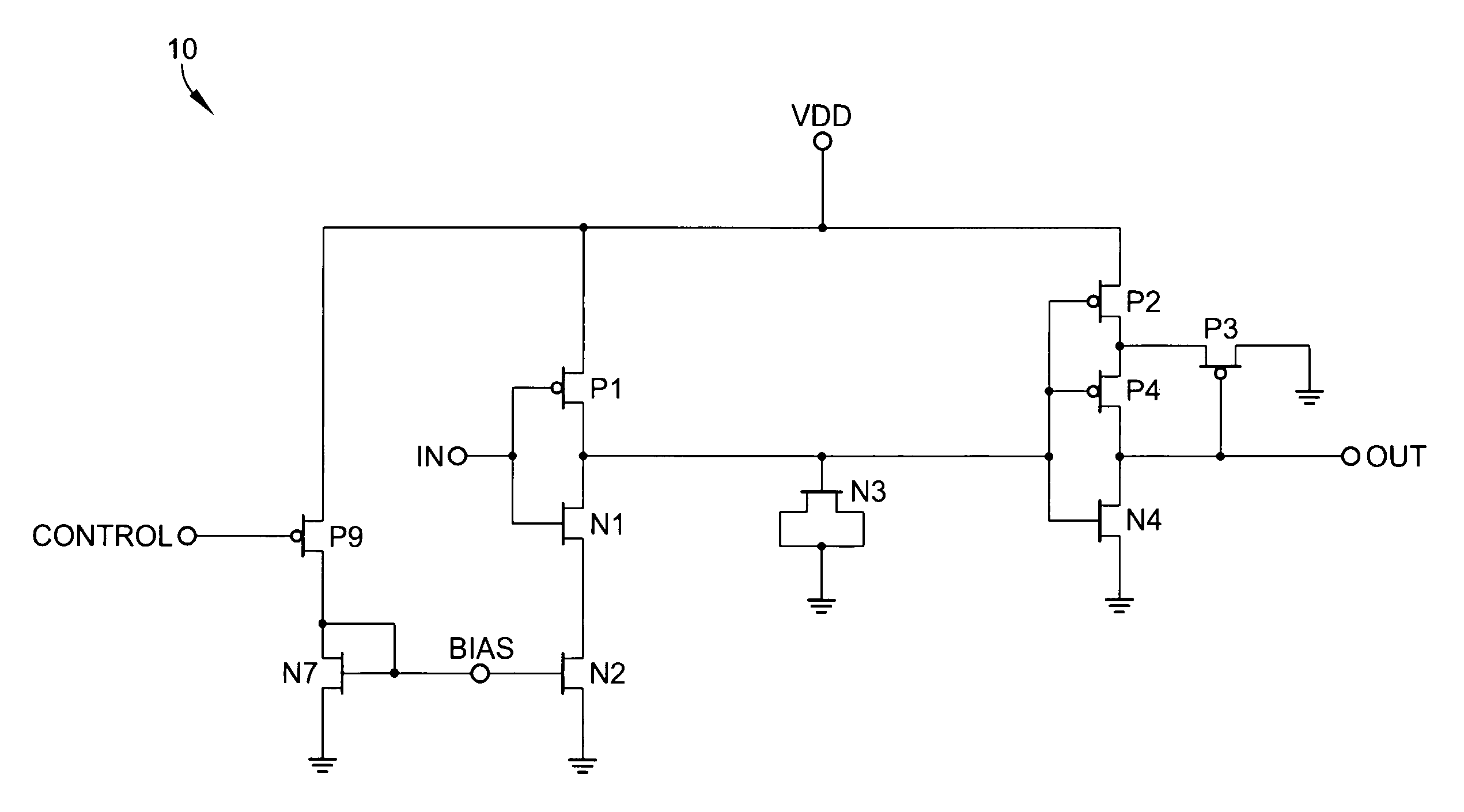 SET and SEGR resistant delay cell and delay line for Power-On Reset circuit applications