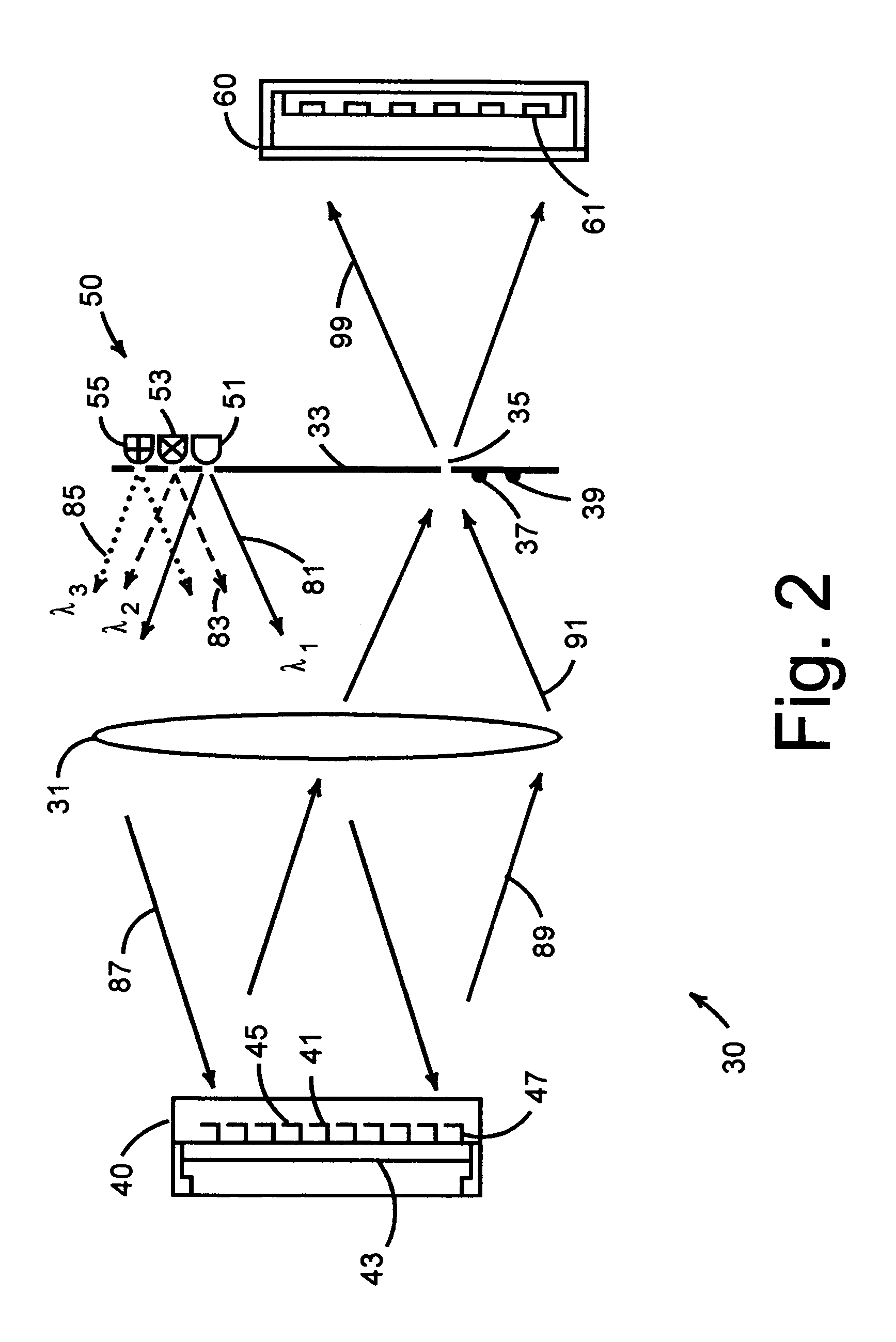 Radiation detector with extended dynamic range