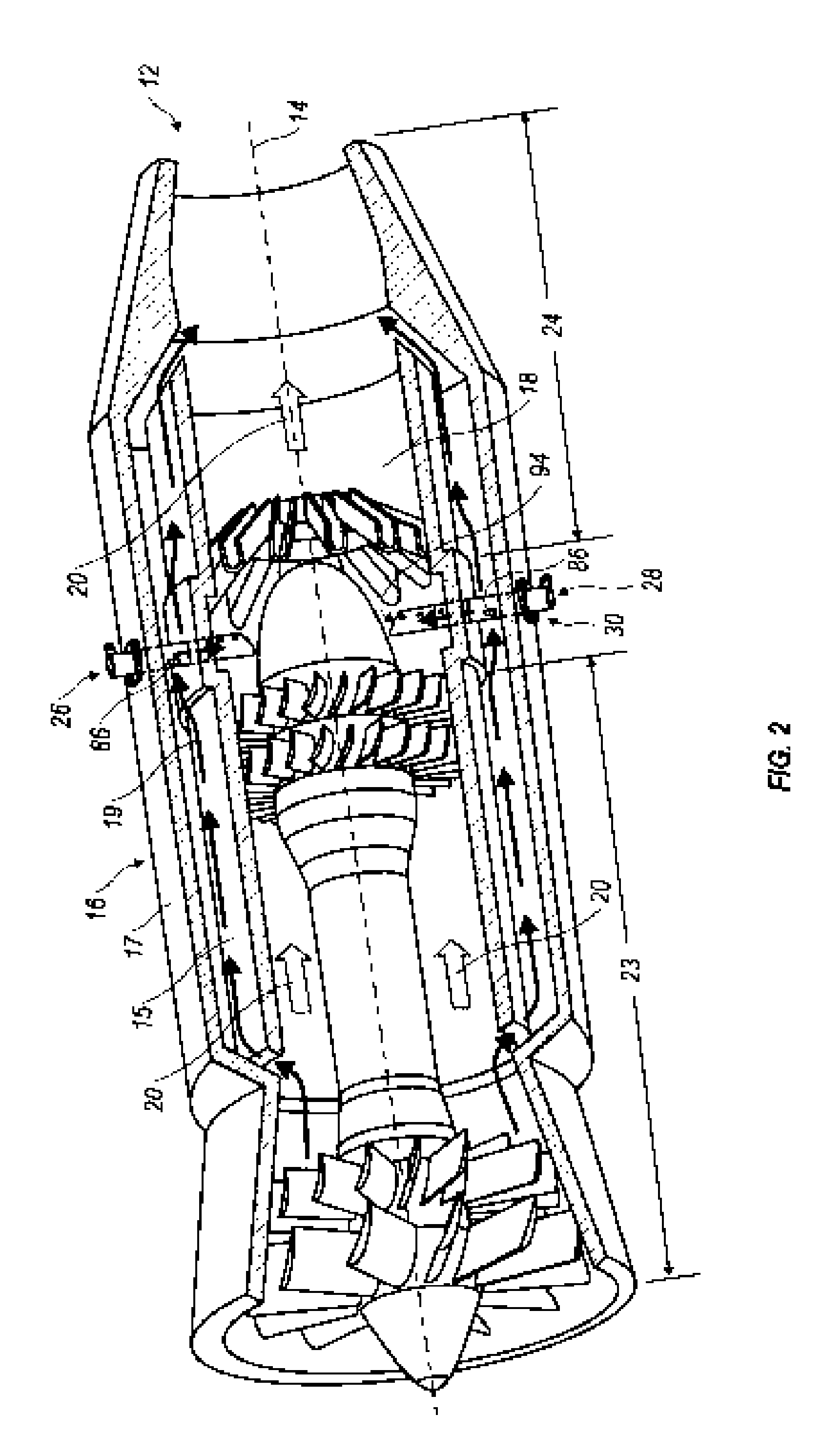 Method and apparatus for providing an afterburner fuel-feed arrangement
