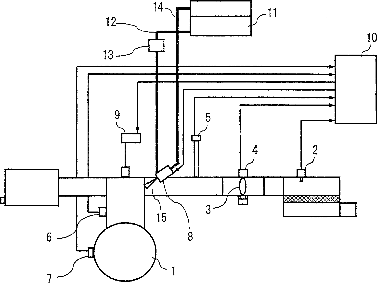 Fuel spraying device