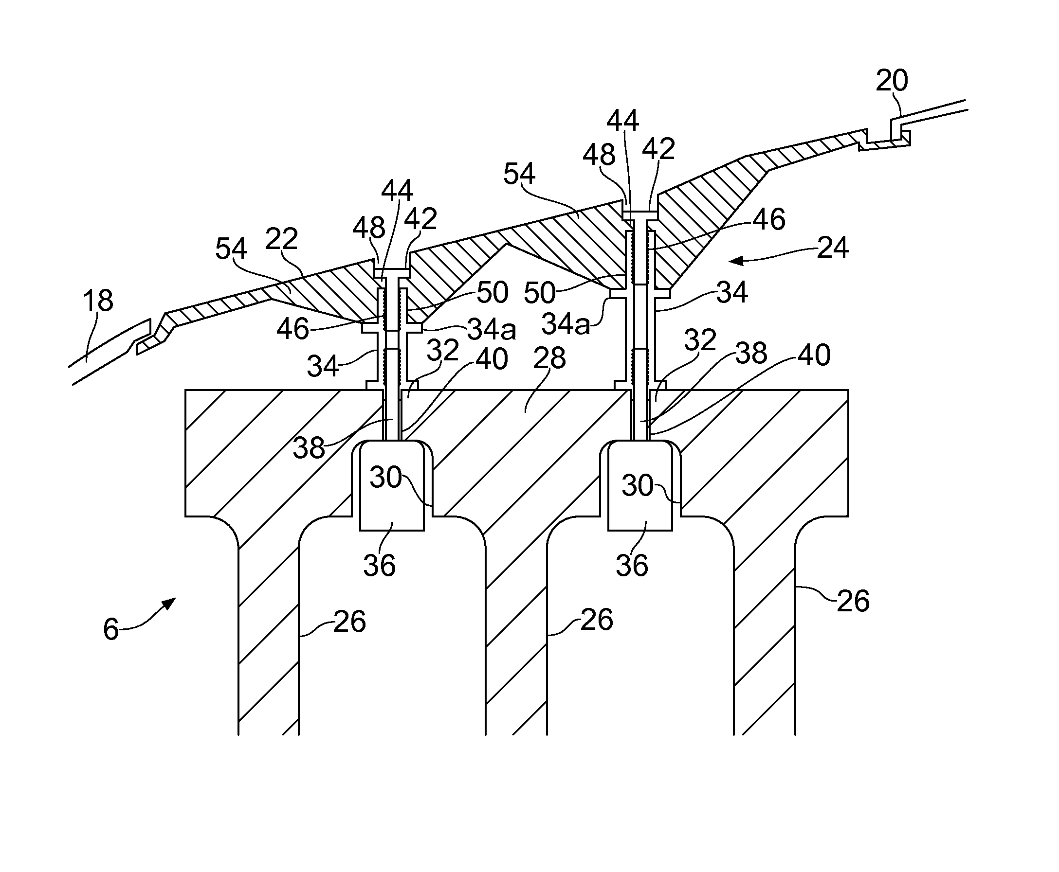 Rotor assembly for a gas turbine