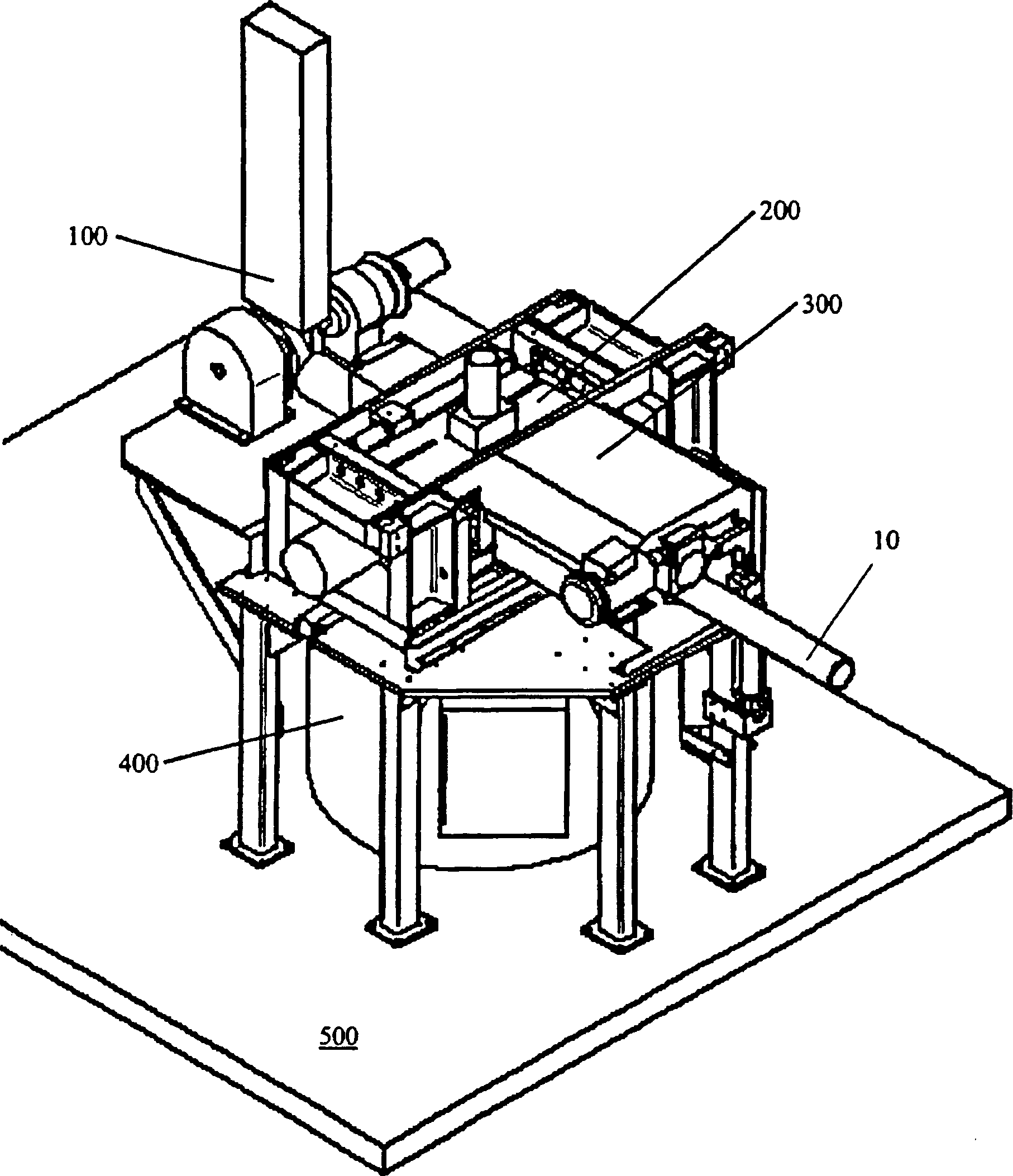 Checkerboard shear volume reduction system