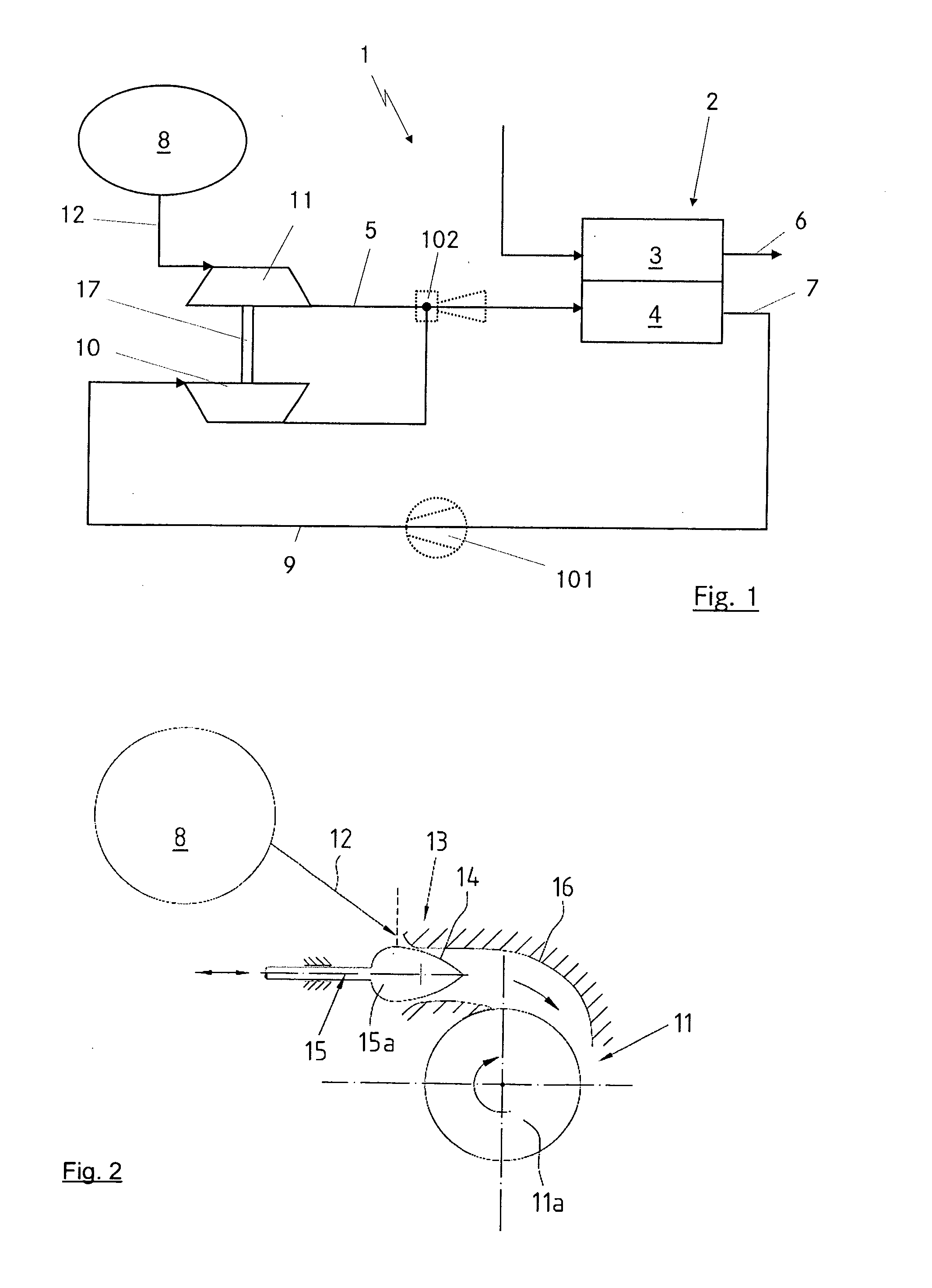 Fuel cell system having a fuel cell, a hydrogen storage tank, and an anode circuit