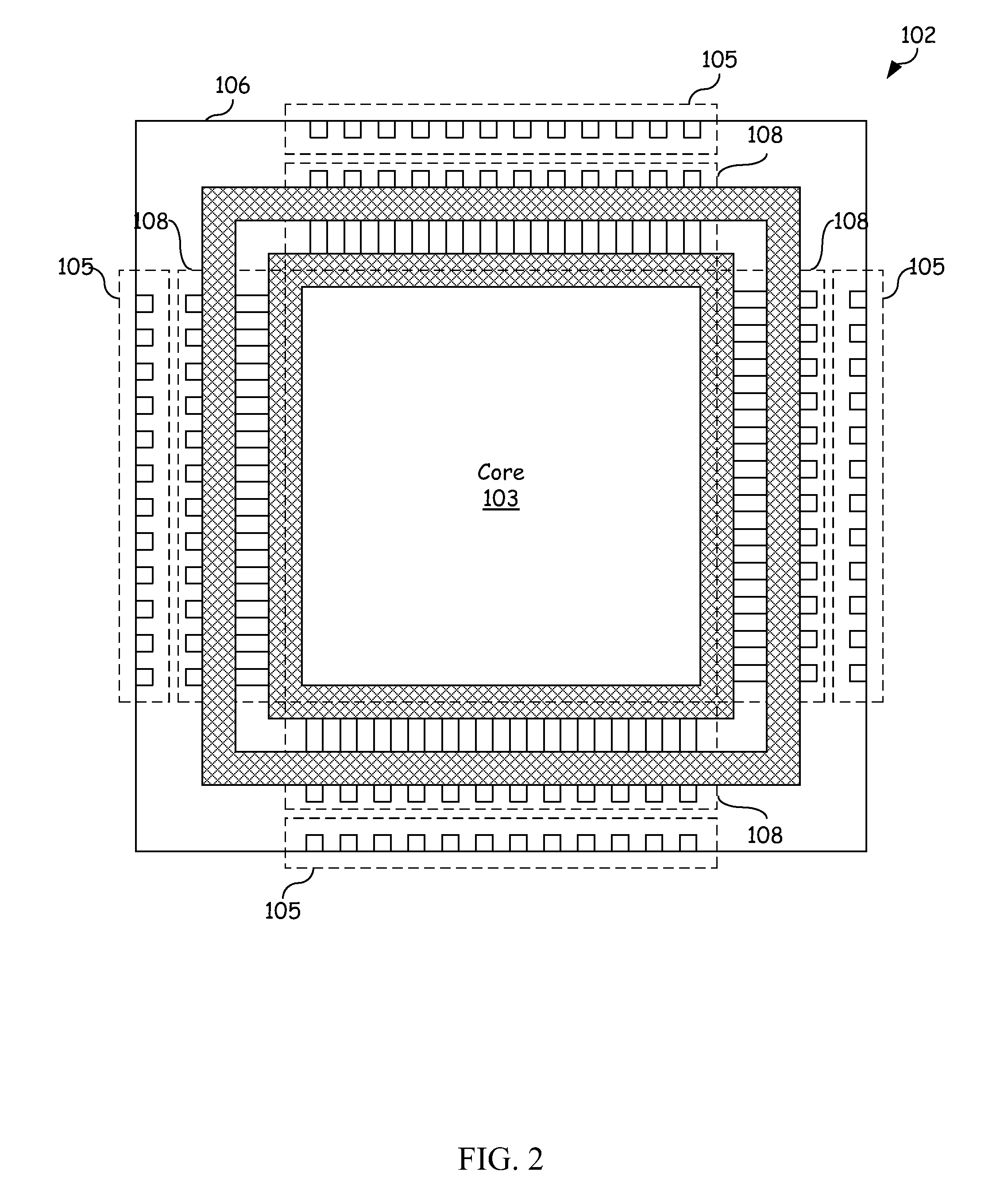 Serial test mode of an integrated circuit (IC)