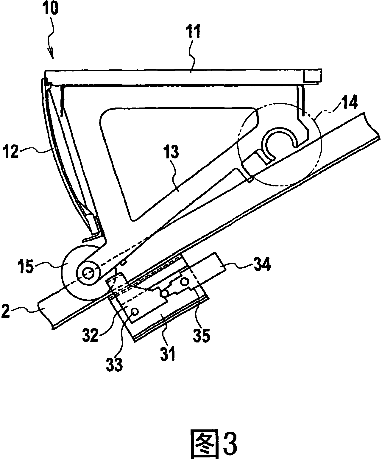 Abnormality detection device for step and passenger conveyor