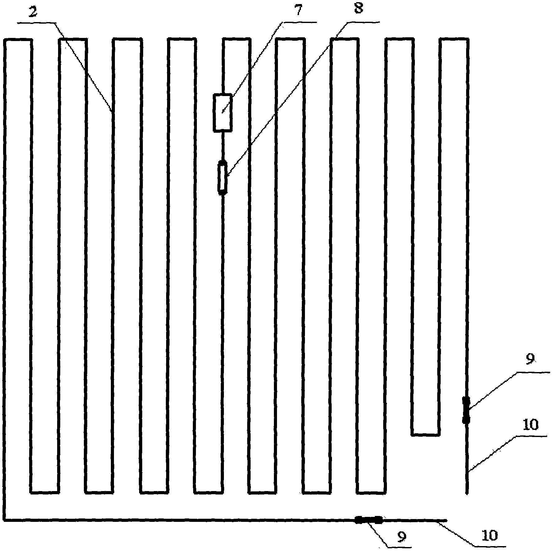 Inorganic flat warmer and manufacturing method thereof as well as plastic concrete applied to warmer
