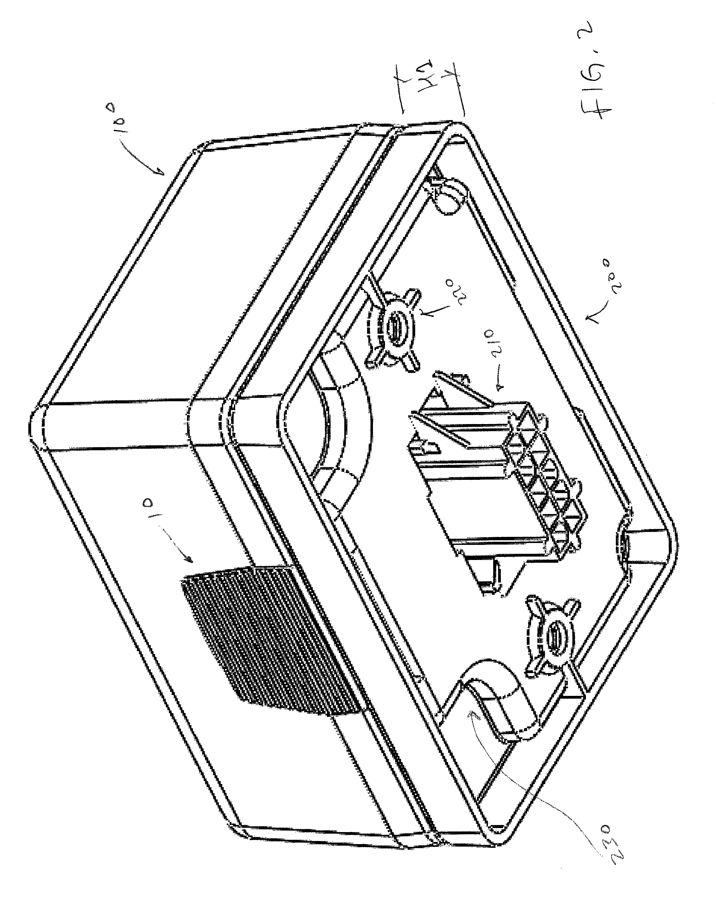 Field replaceable power supply cartridge