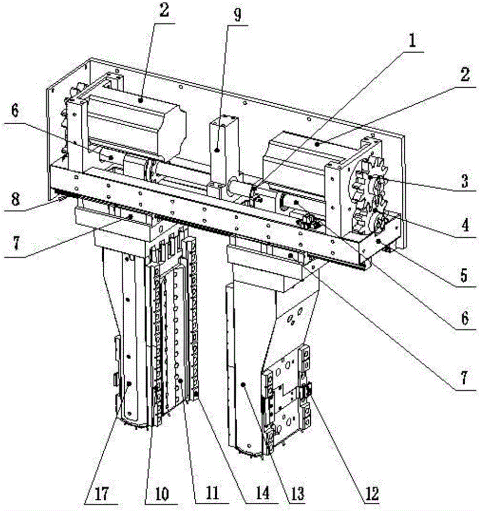 Electric clamping jaw