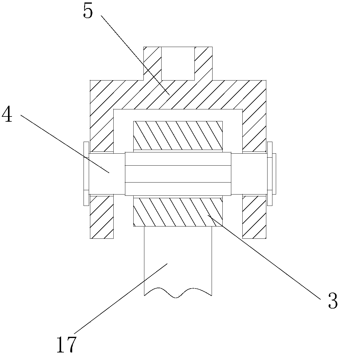 Anti-loose supporting-hanging frame for pipe installation