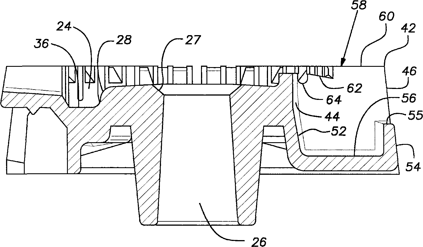 Burner with flame stability