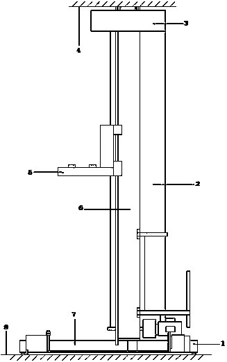 Auxiliary device for electric power construction