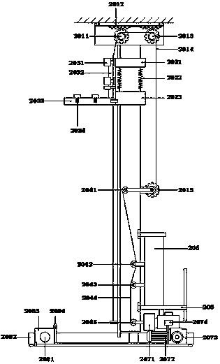Auxiliary device for electric power construction