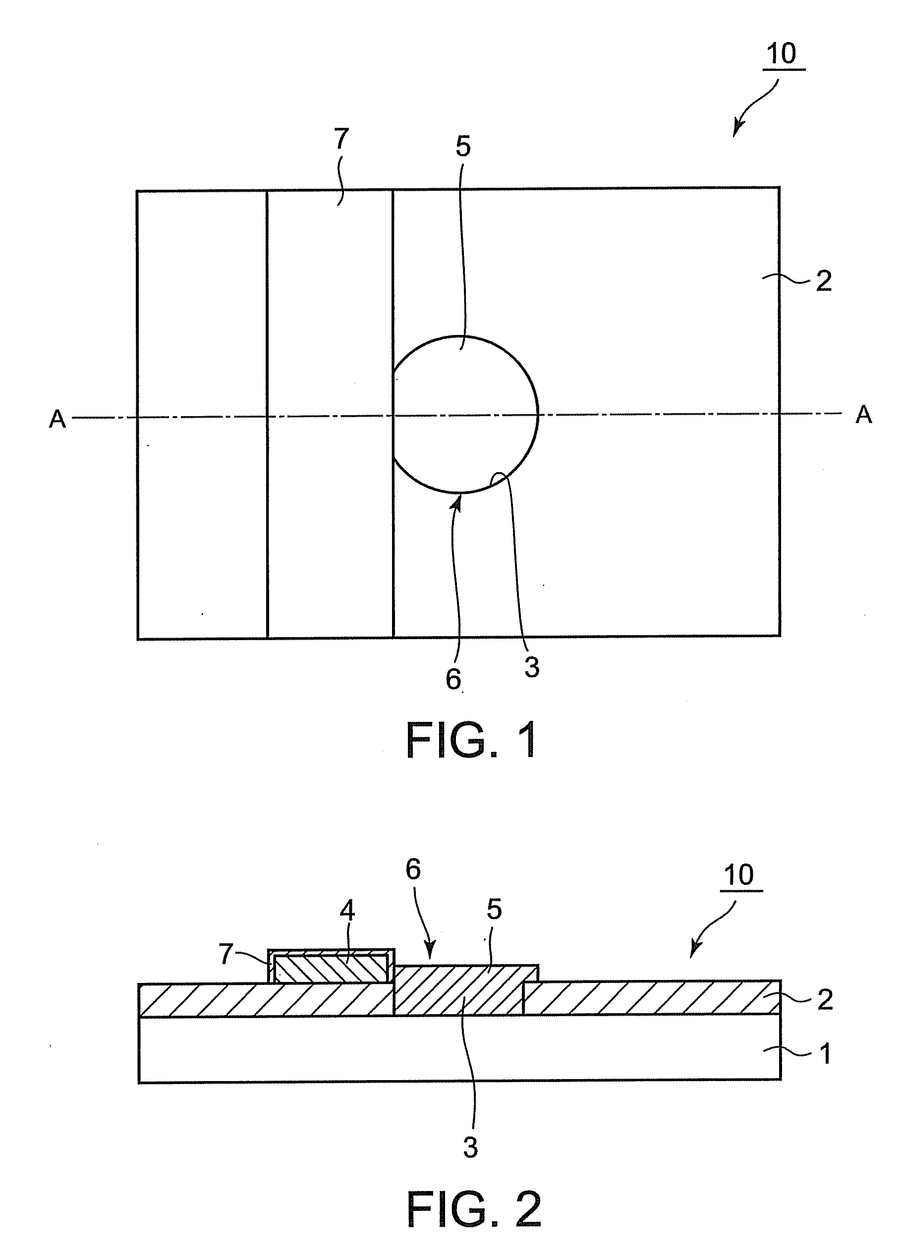 Substrate for suspension