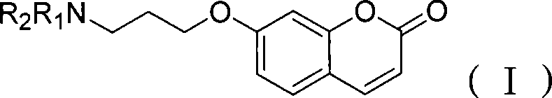 Monoamine oxidase activity fluorescent detecting method
