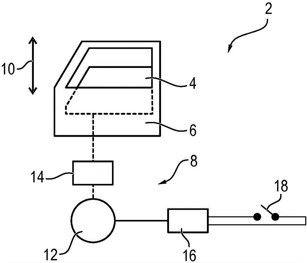 Method for operating a brushed commutator motor of an adjusting drive, and adjusting drive