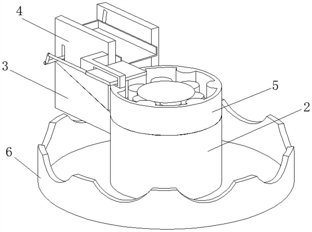 Concrete processing device with additive screening function