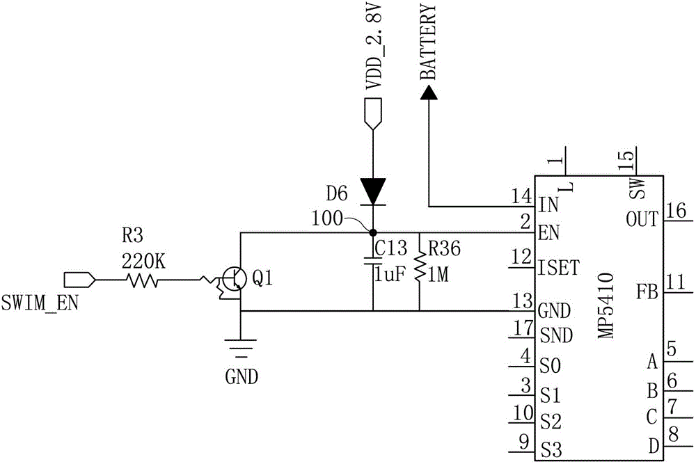 Circuit to prevent black screen of 3D glasses