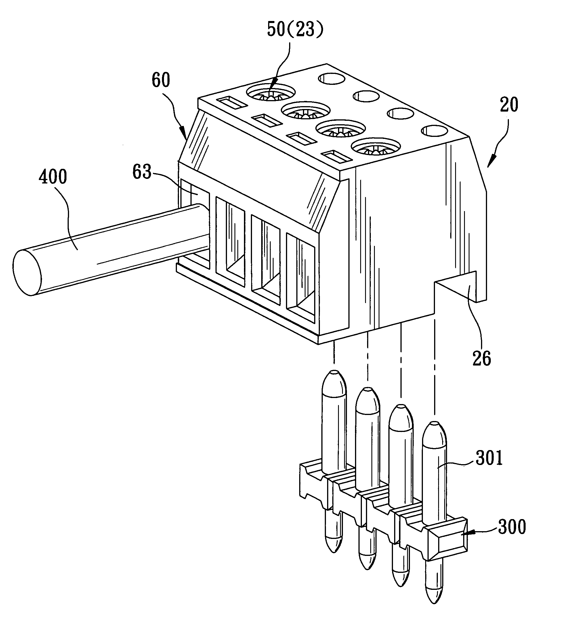 Terminal-mounting seat