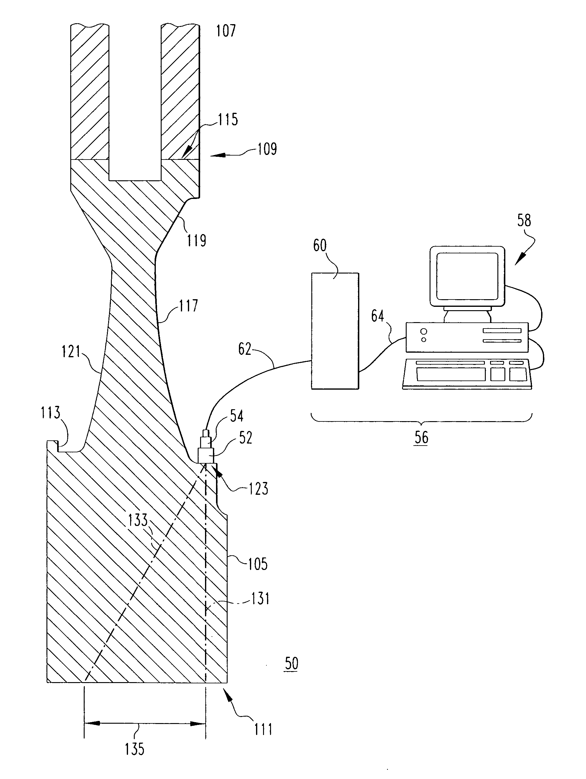 Phased array ultrasonic testing system and methods of examination and modeling employing the same