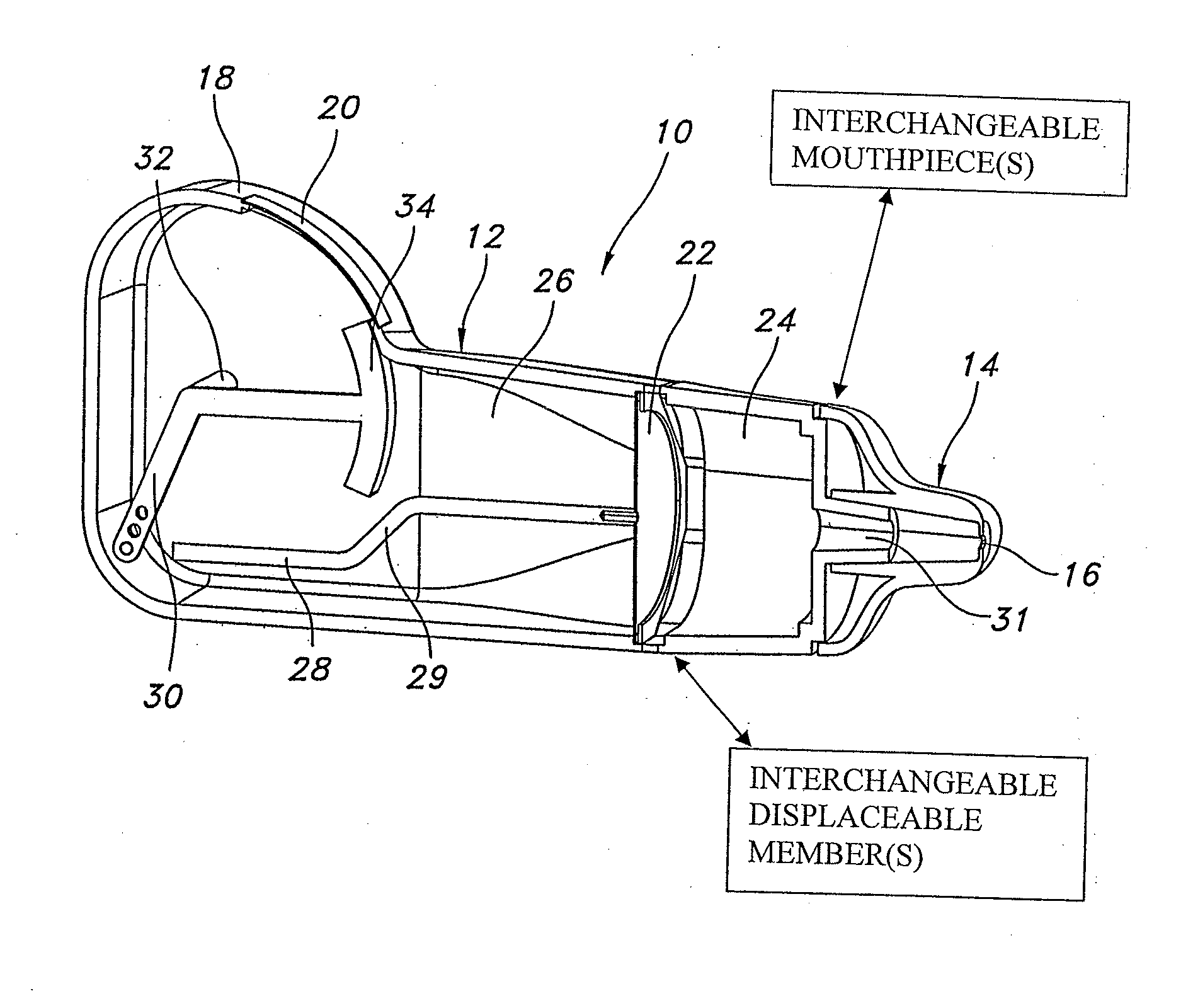 Snoring Treatment and Associated Apparatus, System and Method