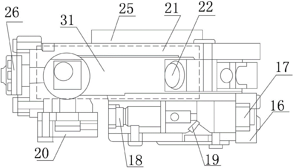 Electronic total station apparatus with triaxial compensation function
