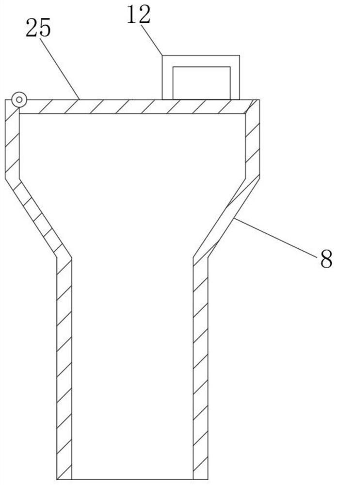 Efficient tower body inner wall cleaning equipment for carbonating tower and carbonating system