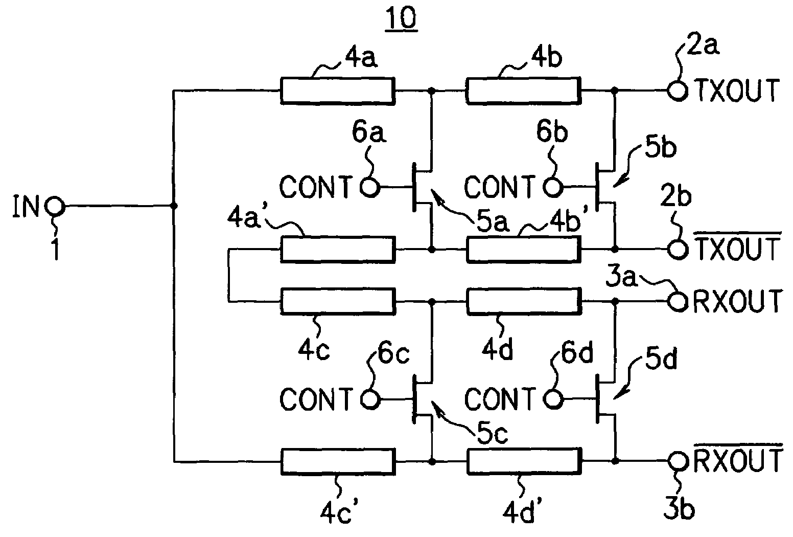 Switch circuit and integrated circuit