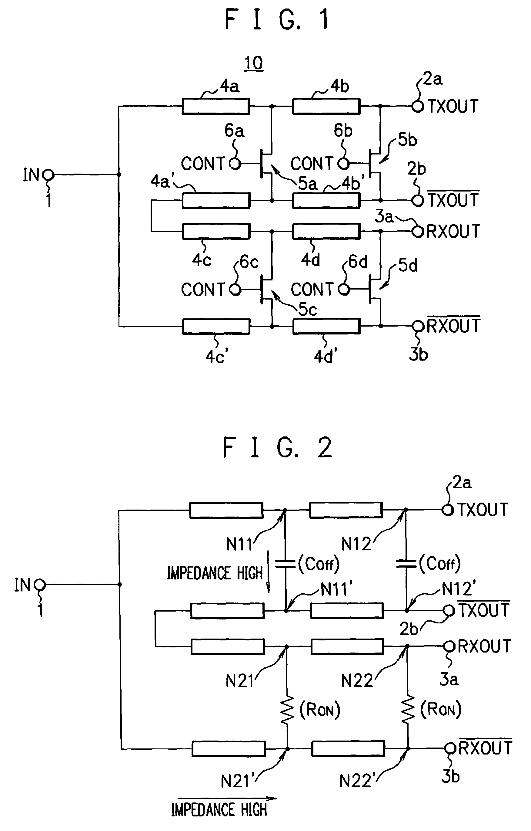 Switch circuit and integrated circuit