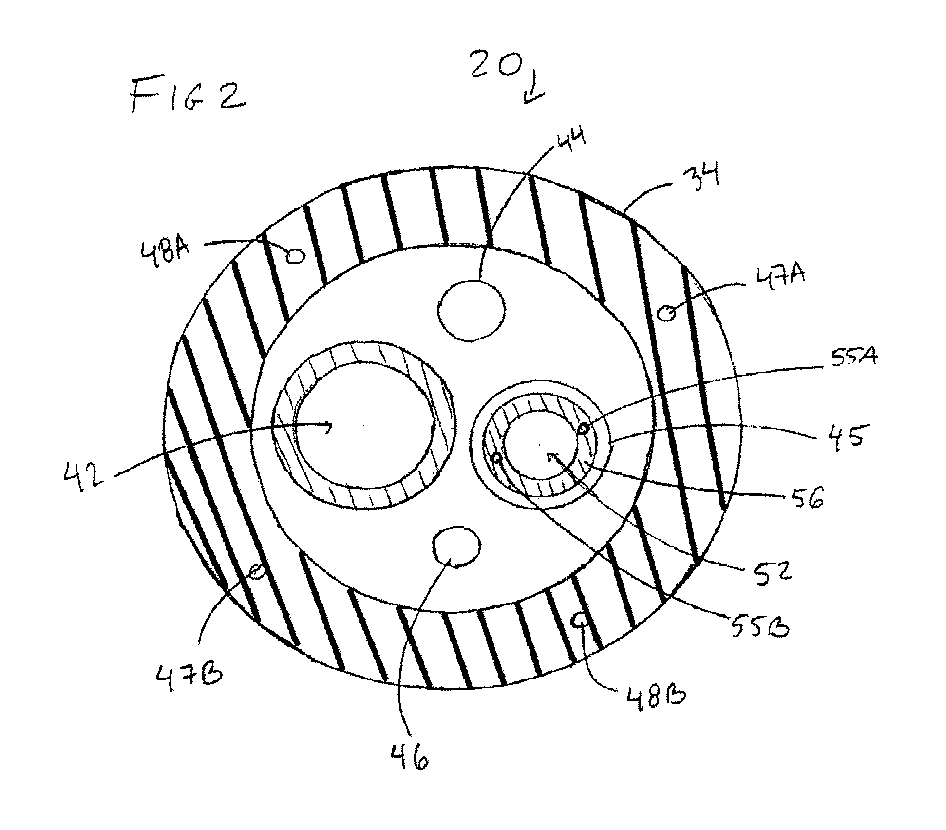 Endoscopic apparatus with integrated multiple biopsy device