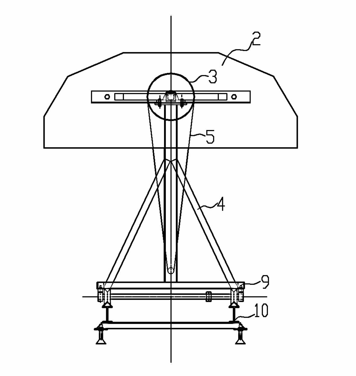Movable trolley for light ship welding