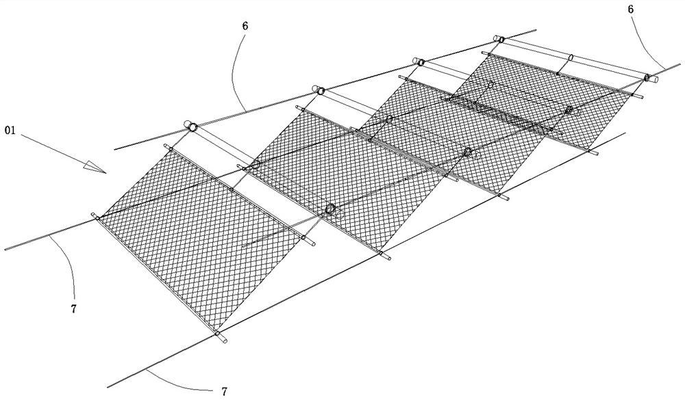 Preparation process of freshwater macrofilamentous green algae module for eutrophic water purification