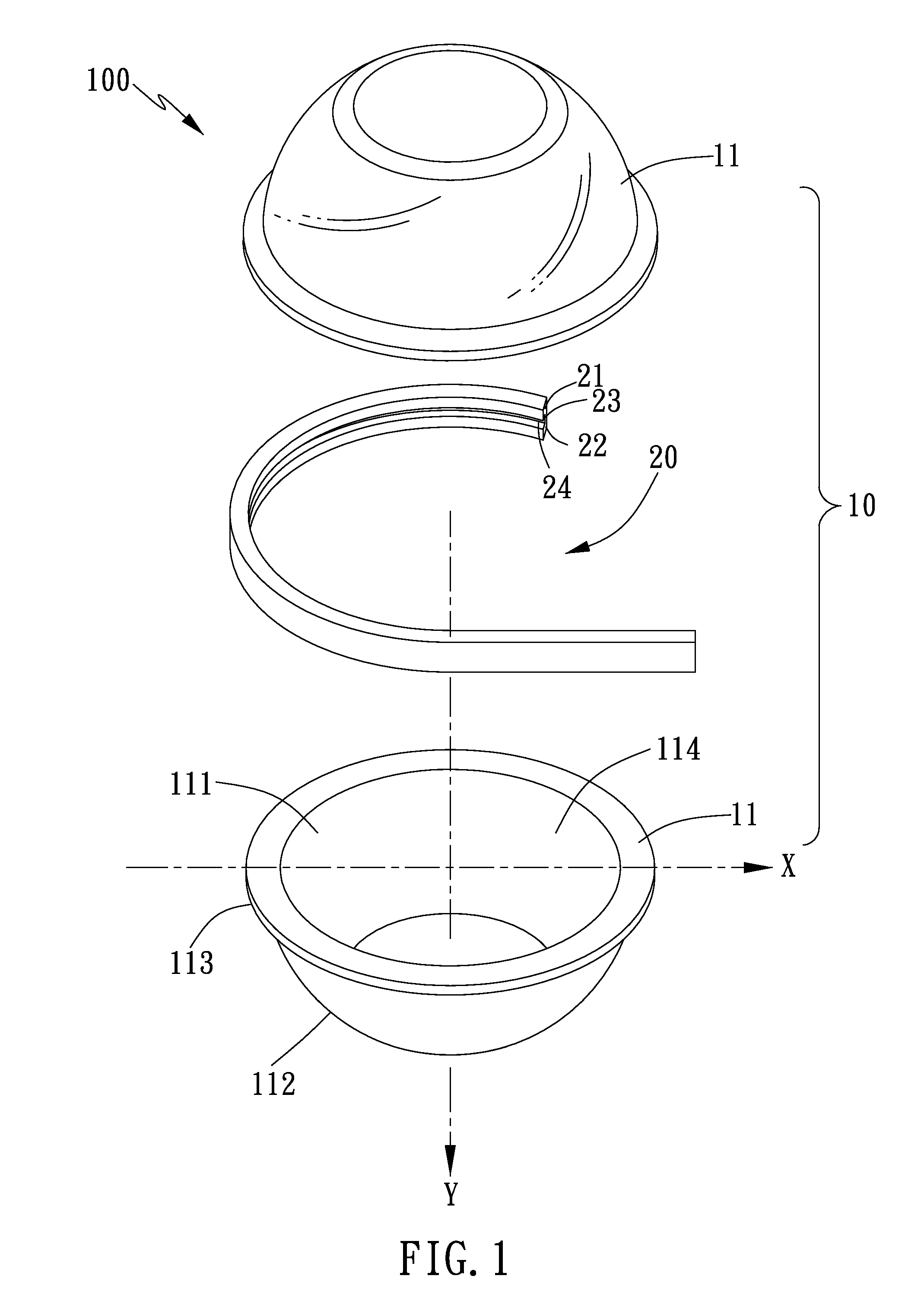 Elastic Structure Made by Plastic Injection Molding