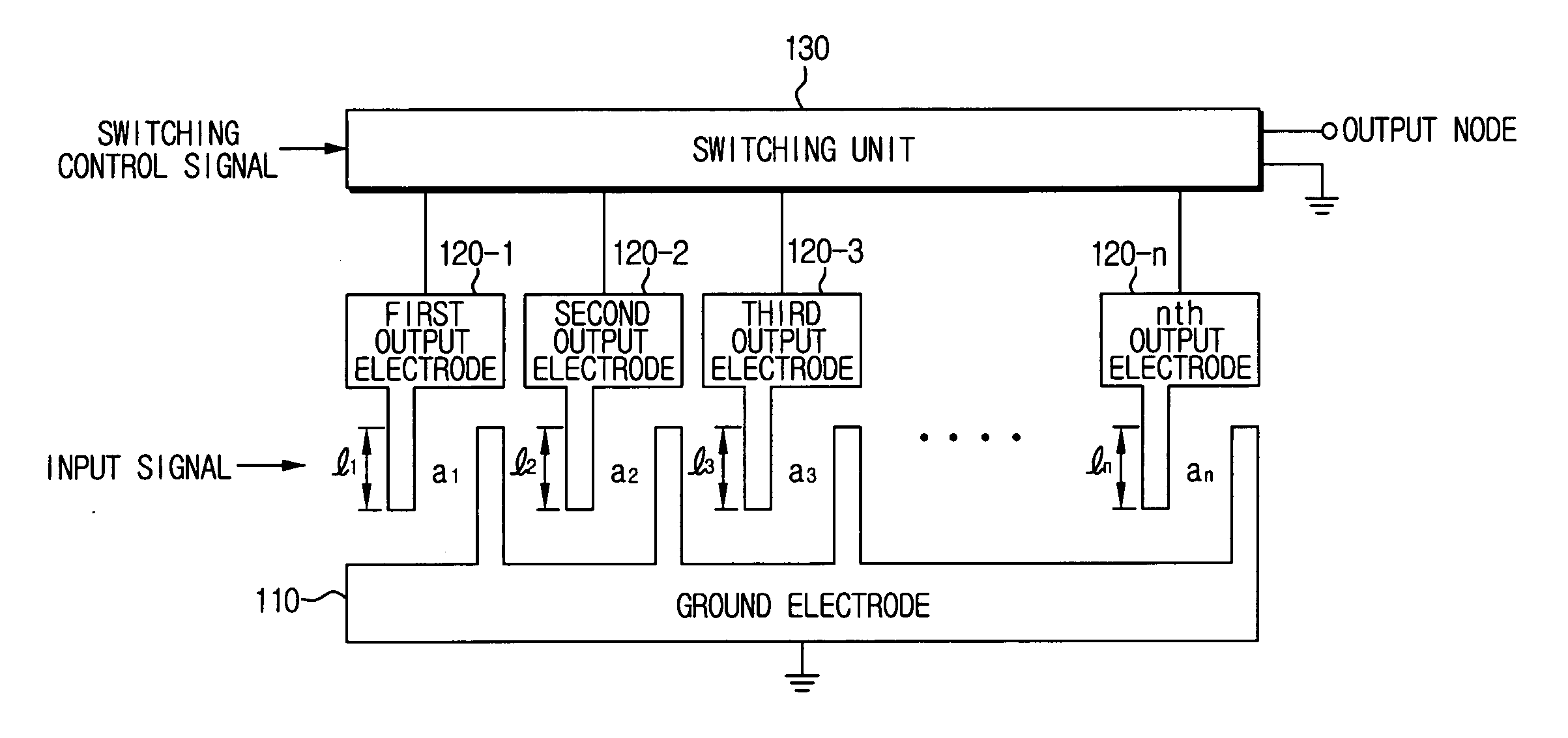 Programmable surface acoustic wave filter