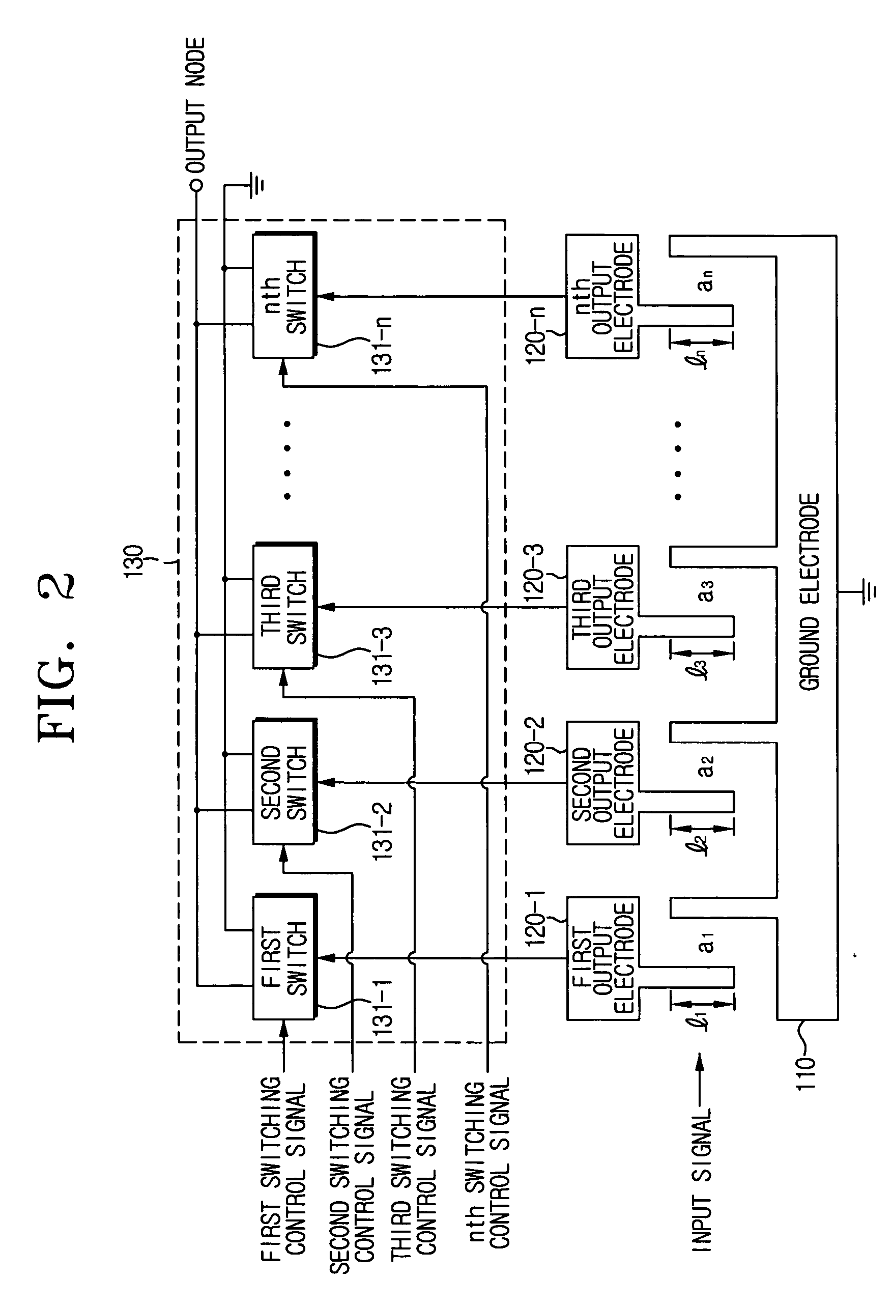 Programmable surface acoustic wave filter