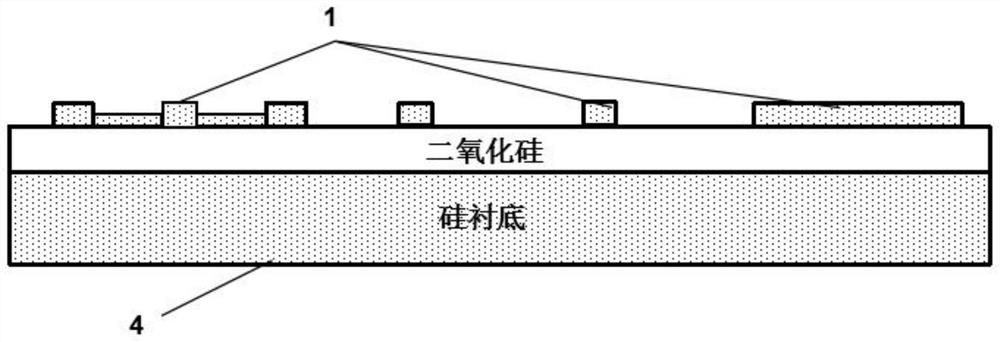 Silicon optical monolithic integrated chip containing silicon nitride waveguide and preparation method of silicon optical monolithic integrated chip