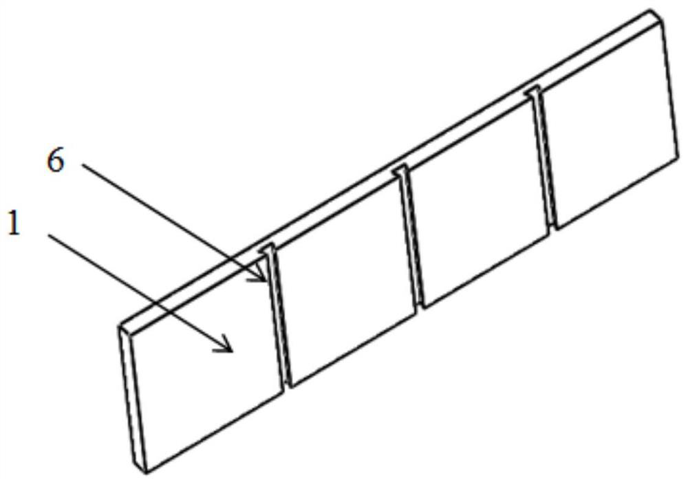 T-shaped clamping groove press-locking type aluminum alloy grating structure and sectional material