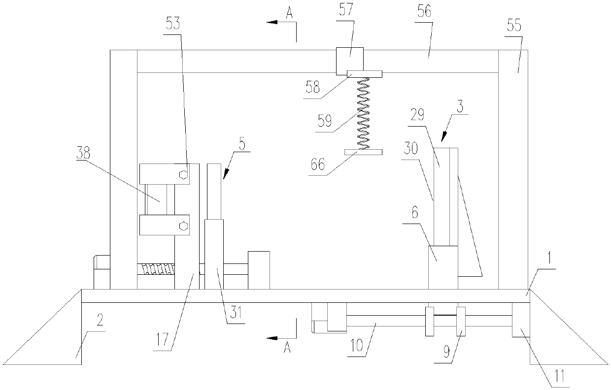 Positioning grinding structure for motorcycle exhaust cylinder