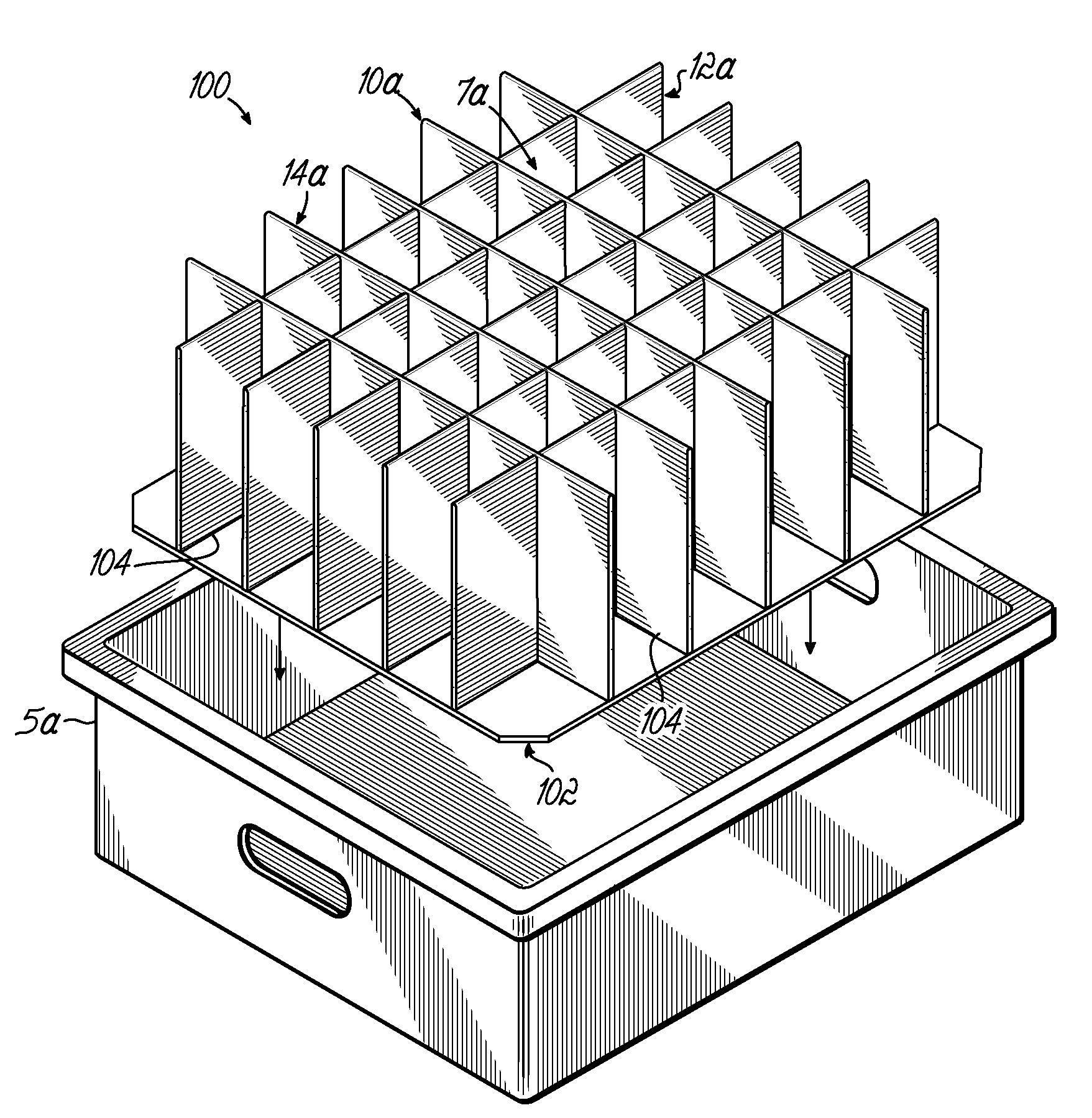 Method of Forming Partition Assembly Having Floor Parent Welded to Partitions