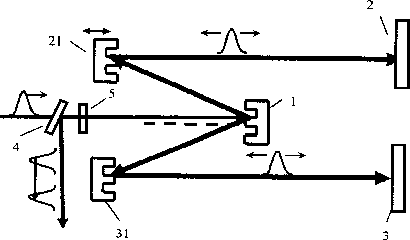 Apparatus for producing multi pulse by Dammann grating pair