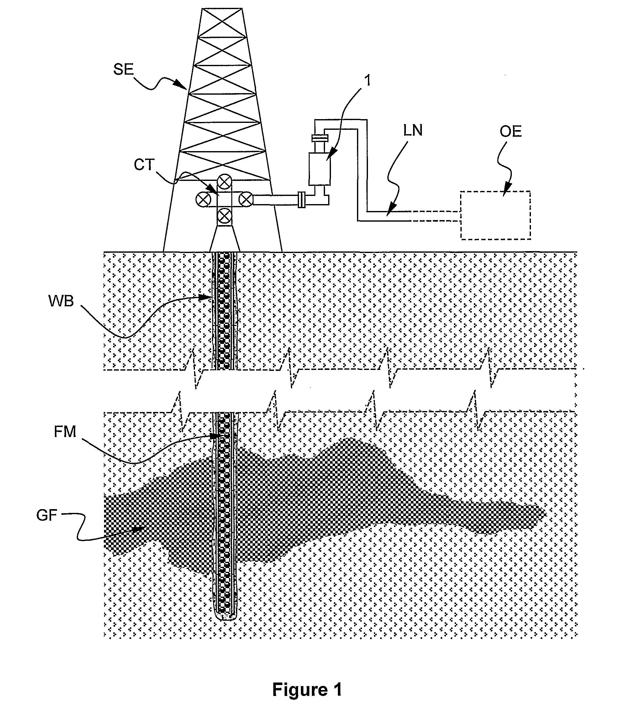 Method and apparatus for measuring the flow rates of the individual phases of a multiphase fluid mixture