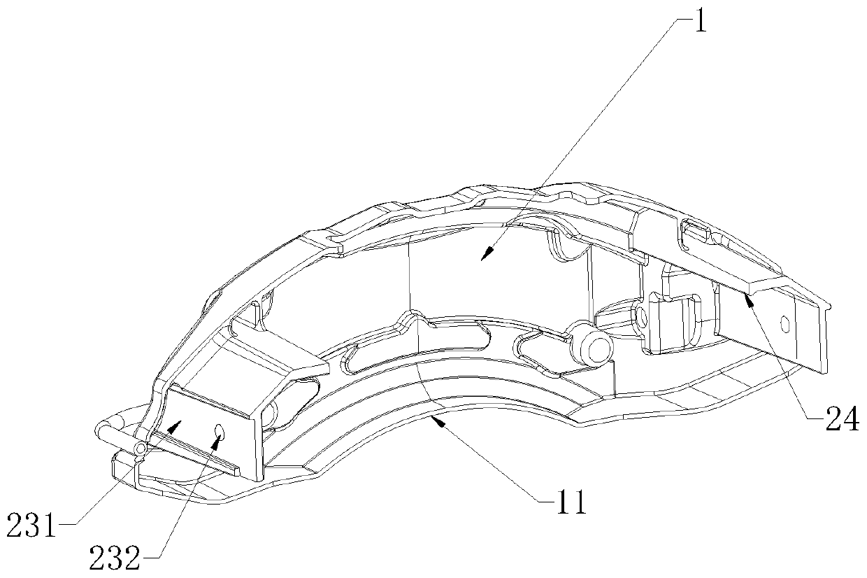 Caliper cover assembly and production method thereof
