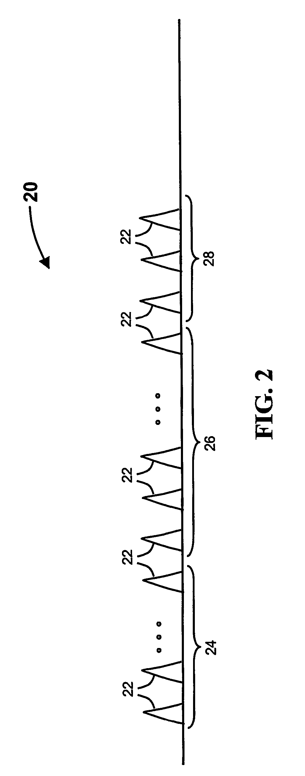 Method and system for distance determination of RF tags