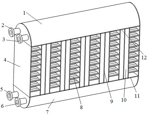 Novel triple-medium composite heat exchanger