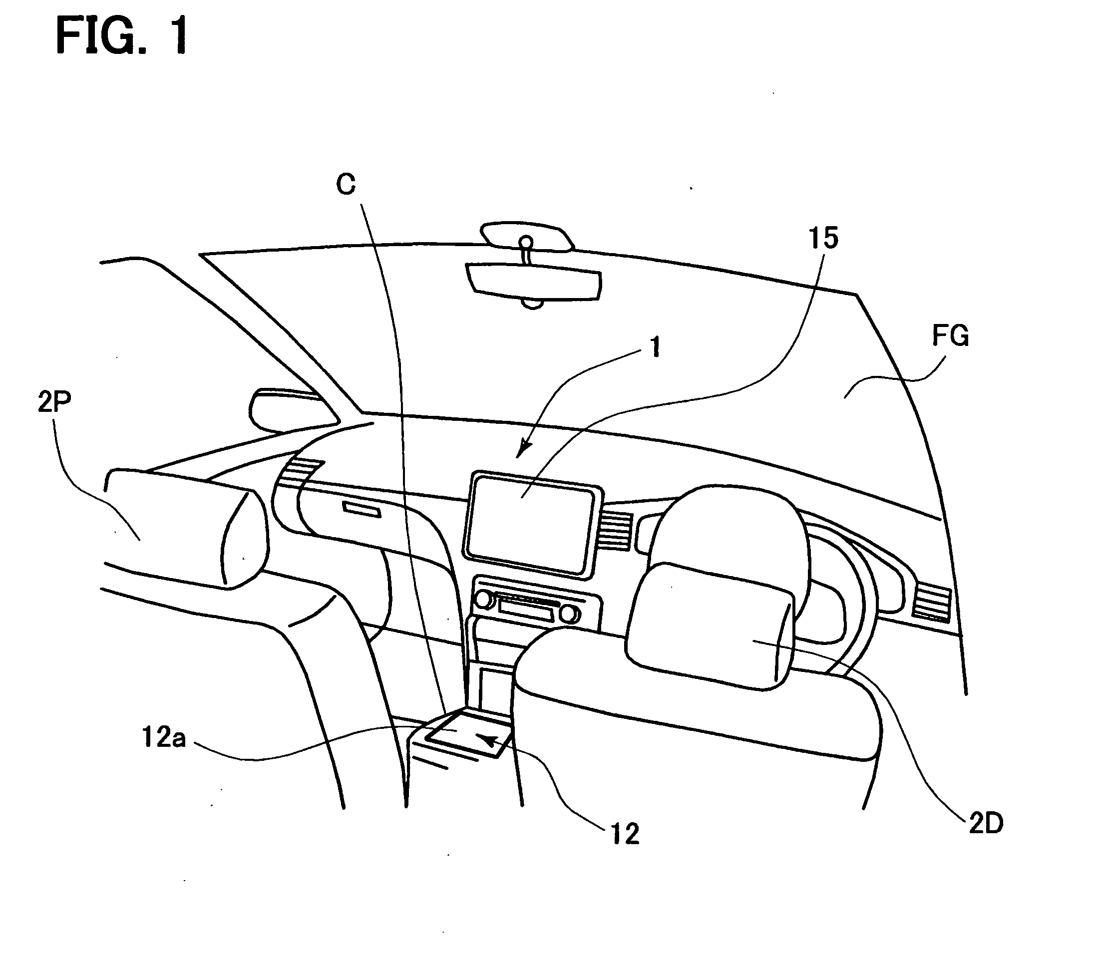 Operation apparatus for in-vehicle electronic device and method for controlling the same