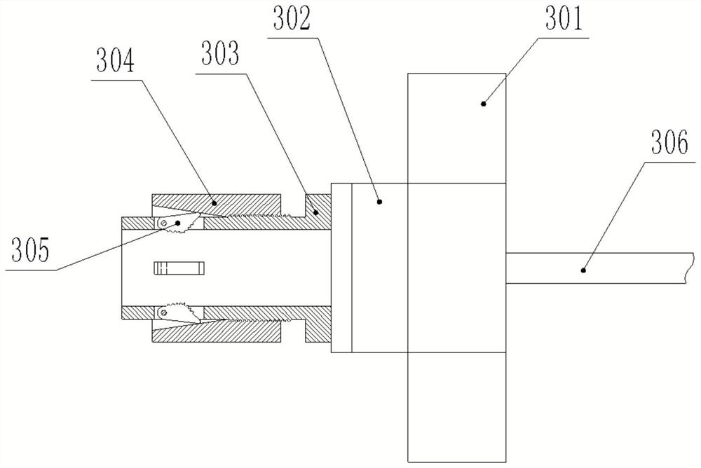 A slope anchor cable weaving processing platform