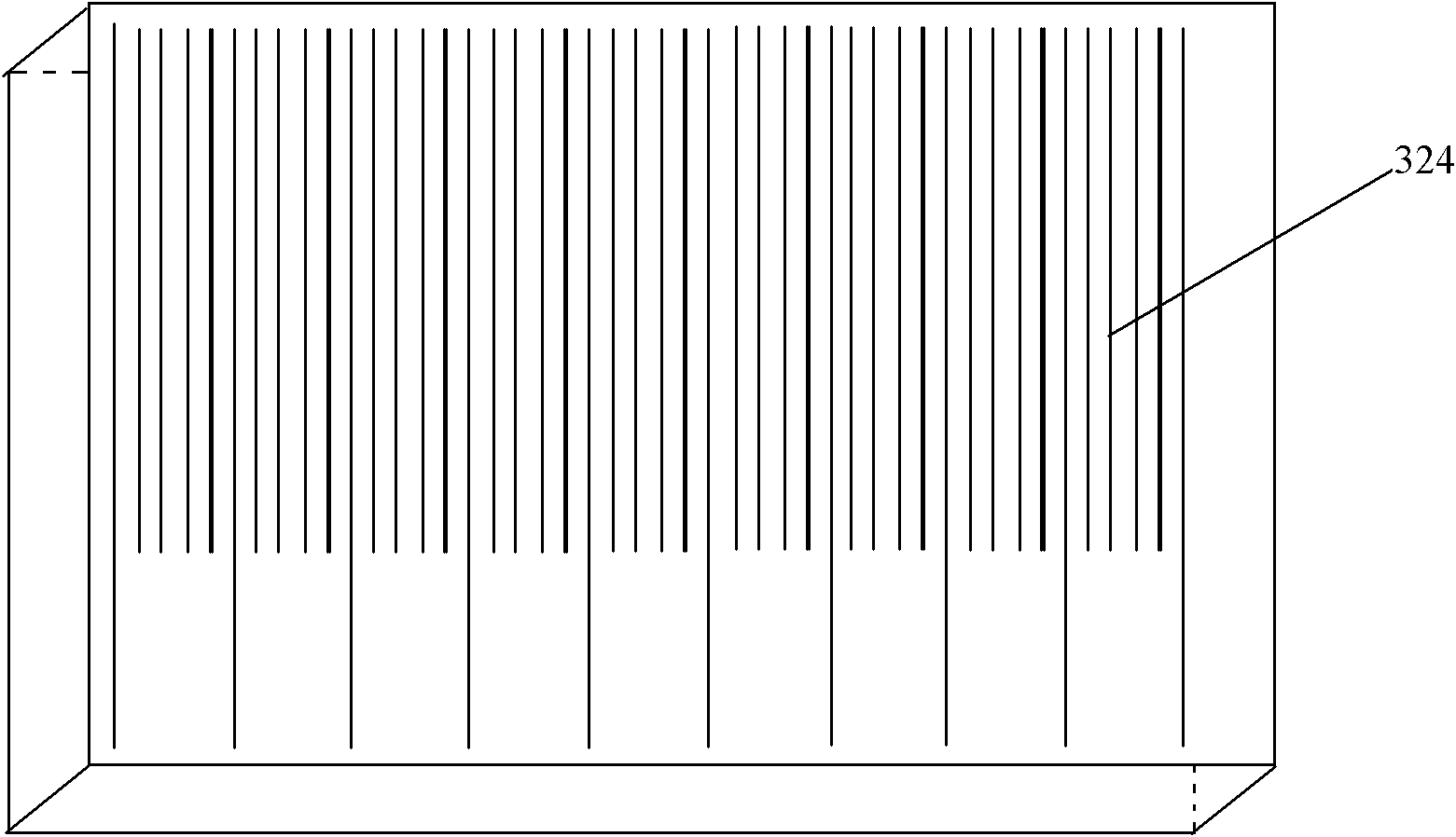 Device for preparing microstep reflector structure by using a plurality of cuboid substrates