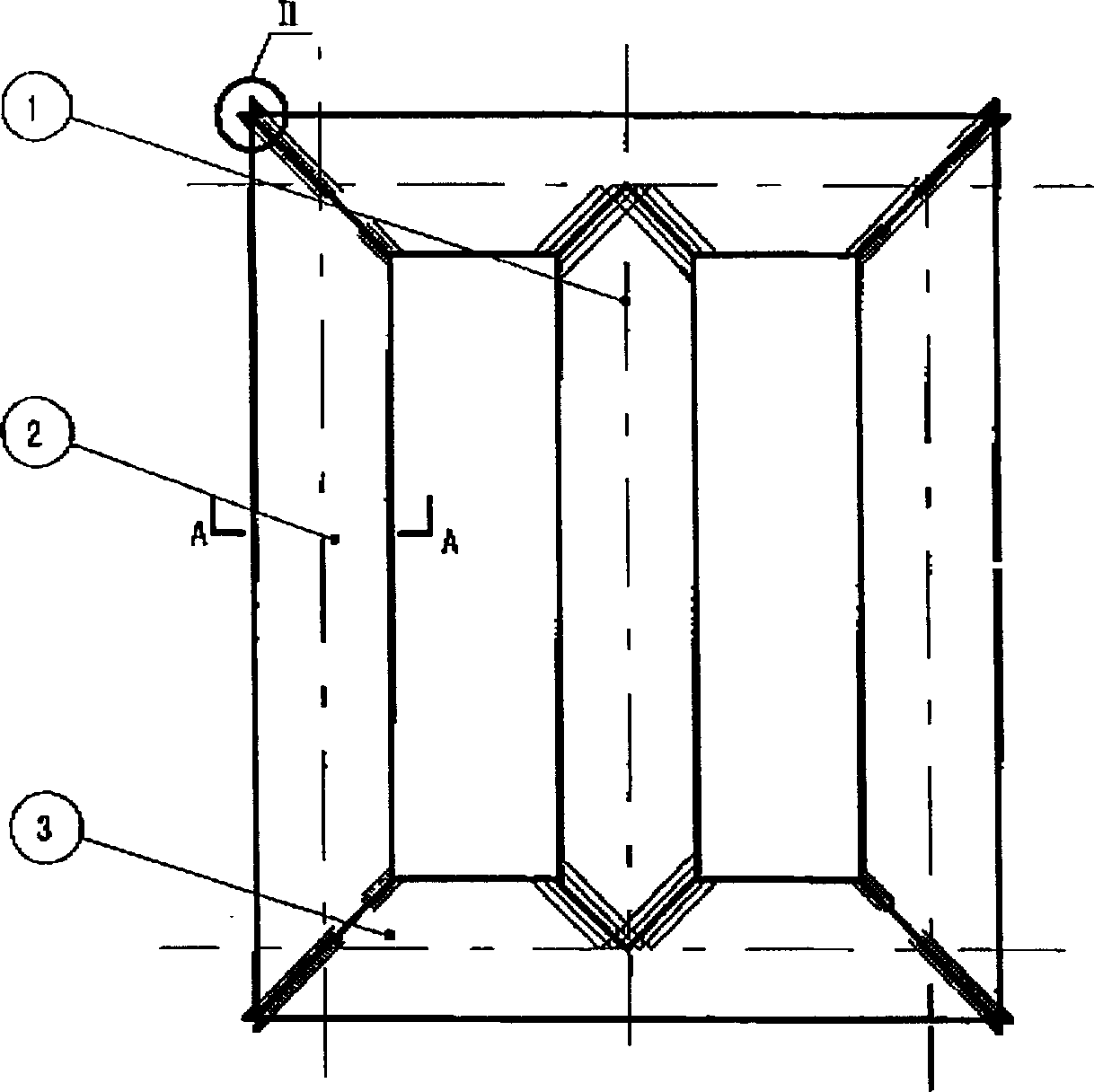 Process for laminating the iron core of distribution transformer